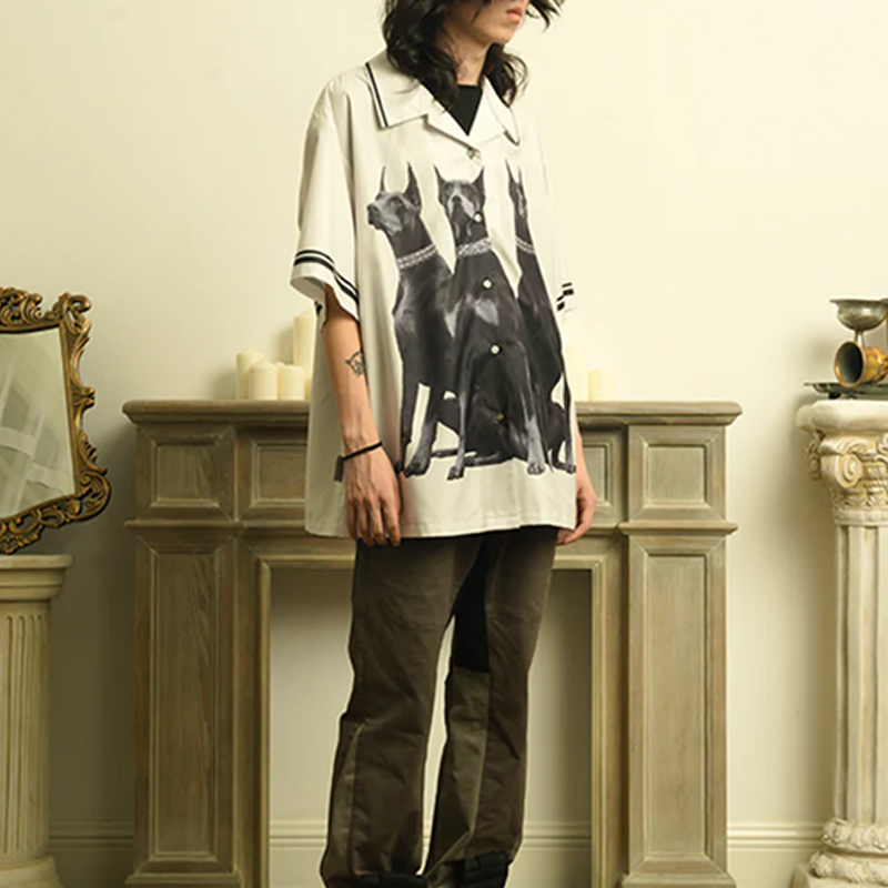 hongfeng factory provides custom dog t shirts with classic appeal.